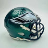 Autographed/Signed Quinyon Mitchell Philadelphia Eagles Green Mini Football Helmet JSA COA by Hall of Fame Sports Memorabilia