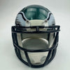 Autographed/Signed Quinyon Mitchell Philadelphia Eagles Green Mini Football Helmet JSA COA by Hall of Fame Sports Memorabilia