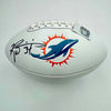 Autographed/Signed Ricky Williams Miami Dolphins Full Size F/S White Panel Logo Football JSA COA by Hall of Fame Sports Memorabilia