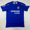 Autographed/Signed John Terry Chelsea FC Blue Soccer Futbol Jersey Beckett BAS COA