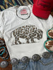 Leopard Buffalo Graphic Tee by Wild Junkie