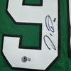 Framed Autographed/Signed Jordan Davis 35x39 Philadelphia Kelly Green Football Jersey Beckett BAS COA by Hall of Fame Sports Memorabilia