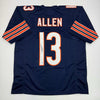 Autographed/Signed Keenan Allen Chicago Blue Football Jersey Beckett BAS COA