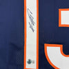 Framed Autographed/Signed Keenan Allen 35x39 Chicago Blue Football Jersey Beckett BAS COA by Hall of Fame Sports Memorabilia