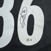 Autographed/Signed Hines Ward Pittsburgh Black Football Jersey Beckett BAS COA by Hall of Fame Sports Memorabilia