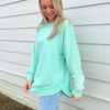 Beach Glass Oversized Terry Poncho by Ivy + Cloth