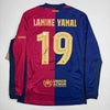 Autographed/Signed Lamine Yamal FC Barcelona Blue Soccer Jersey Beckett BAS COA by Hall of Fame Sports Memorabilia