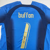 Autographed/Signed Gianluigi Buffon Italy Blue Soccer Futbol Jersey Beckett BAS COA by Hall of Fame Sports Memorabilia