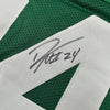 Autographed/Signed Darrelle Revis New York Green Football Jersey JSA COA