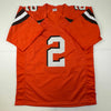 Autographed/Signed Amari Cooper Cleveland Orange Football Jersey JSA COA