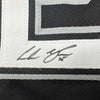 Autographed/Signed Andrew Vaughn Chicago Black Baseball Jersey Beckett BAS COA