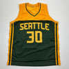Autographed/Signed Breanna Stewart Seattle Green Basketball Jersey JSA COA