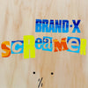 Screamer 10”x30” ONE-OF-A-KIND, HAND-PAINTED Deck (1 of 1) by Brand-X Skateboards