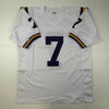 Autographed/Signed Tyrann Mathieu LSU White College Football Jersey JSA COA