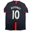 Autographed/Signed Wayne Rooney Manchester United Black 2008 Soccer Jersey Beckett BAS COA by Hall of Fame Sports Memorabilia