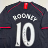 Autographed/Signed Wayne Rooney Manchester United Black 2008 Soccer Jersey Beckett BAS COA by Hall of Fame Sports Memorabilia