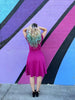 Bombshell Dress in Magenta - 2X only by Retrolicious