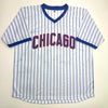 Autographed/Signed Sammy Sosa Chicago Pinstripe Baseball Jersey Beckett BAS COA by Hall of Fame Sports Memorabilia