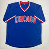 Autographed/Signed Rick Sutcliffe Chicago Blue Baseball Jersey Beckett BAS COA by Hall of Fame Sports Memorabilia