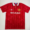 Autographed/Signed Ryan Giggs Manchester United Red Soccer Jersey Beckett BAS COA by Hall of Fame Sports Memorabilia