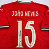 Autographed/Signed Joao Neves Portugal Soccer Team World Cup Jersey JSA COA by Hall of Fame Sports Memorabilia