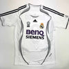 Autographed/Signed Ronaldo Nazario Real Madrid White Soccer Jersey Beckett BAS COA by Hall of Fame Sports Memorabilia