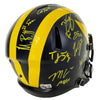 Autographed/Signed 2023 Michigan Wolverines Full-Size Speed Helmet Team-Signed by (19) with J.J. McCarthy, Blake Corum, Roman Wilson, Colston Loveland Beckett BAS COA