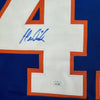 Autographed/Signed Jaroslav Halak New York Blue Hockey Jersey JSA COA by Hall of Fame Sports Memorabilia