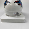 Autographed/Signed Treylon Burks Tennessee Titans Mini Football Helmet Beckett BAS COA