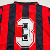 Autographed/Signed Paolo Maldini AC Milan Black/Red Soccer Futbol Jersey Beckett BAS COA by Hall of Fame Sports Memorabilia