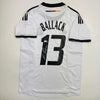 Autographed/Signed Michael Ballack Germany White Soccer World Cup Jersey Beckett BAS COA by Hall of Fame Sports Memorabilia