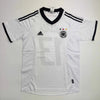 Autographed/Signed Michael Ballack Germany White Soccer World Cup Jersey Beckett BAS COA by Hall of Fame Sports Memorabilia