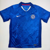 Autographed/Signed Enzo Fernandez Chelsea FC Blue Soccer Futbol Jersey Beckett BAS COA by Hall of Fame Sports Memorabilia