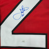 Autographed/Signed Joe Nieuwendyk New Jersey Red Hockey Jersey JSA COA