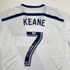Autographed/Signed Robbie Keane LA Galaxy White Soccer Jersey Beckett BAS COA by Hall of Fame Sports Memorabilia