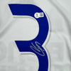 Autographed/Signed Roberto Carlos Real Madrid White Soccer Jersey Beckett BAS COA by Hall of Fame Sports Memorabilia