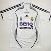 Autographed/Signed Roberto Carlos Real Madrid White Soccer Jersey Beckett BAS COA by Hall of Fame Sports Memorabilia