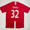Autographed/Signed Carlos Tevez Manchester United Red Soccer Jersey Beckett BAS COA by Hall of Fame Sports Memorabilia