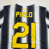 Autographed/Signed Andrea Pirlo Juventus White Soccer Jersey Beckett BAS COA by Hall of Fame Sports Memorabilia