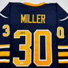 Autographed/Signed Ryan Miller Buffalo Blue Hockey Jersey JSA COA by Hall of Fame Sports Memorabilia
