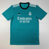 Autographed/Signed Luka Modric Real Madrid Teal Soccer Jersey Beckett BAS COA