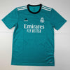 Autographed/Signed Vini Vinicius Jr. Real Madrid Teal Soccer Jersey Beckett BAS COA