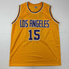 Autographed/Signed Austin Reaves Los Angeles LA Yellow Basketball Jersey Beckett BAS COA