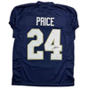 Autographed/Signed JaDarian Price Notre Dame Blue College Football Jersey JSA COA by Hall of Fame Sports Memorabilia