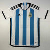 Autographed/Signed Lionel Leo Messi Argentina Blue/White Soccer Jersey Beckett BAS COA/LOA by Hall of Fame Sports Memorabilia