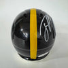 Autographed/Signed Joey Porter Jr. Pittsburgh Steelers Mini Football Helmet JSA COA by Hall of Fame Sports Memorabilia