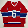 Autographed/Signed Pierre Mondou "3 Cups 77-78-79" Montreal Red Hockey Jersey JSA COA