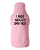I Make Naughty Look Nice Dog Shirt by Anchored Grace Boutique