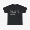 INCOME T-Shirt - Financial Motivation & Hustle Tee by Dog Mom Hat
