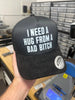 I Need A Hug From A Bad Bitch Suede Hat by Luckless Outfitters